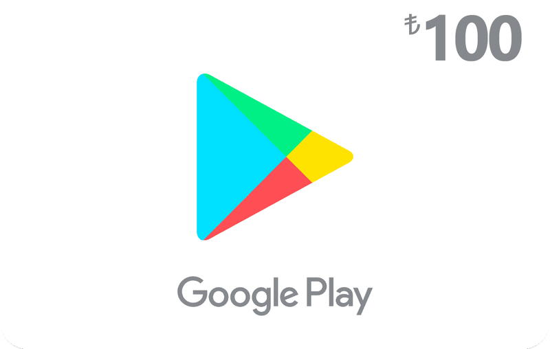 Google Play Gift Card 100 TRY