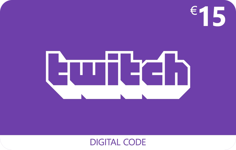 Twitch Gift Card 15 EUR