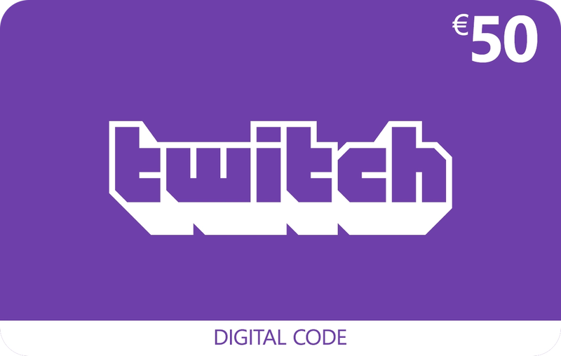Twitch Gift Card 50 EUR