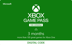 Xbox Game Pass 3 Months for Console