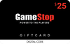 GameStop Gift Card 25 USD